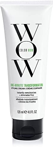 Color Wow One Minute Transformation Stylingcreme für langanhaltende Stylings, Stylingprodukt für perfektes Finish, Styling Gel spendet Feuchtigkeit und Glanz, 120ml