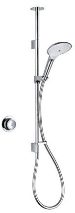 Mira Showers Mode Digital Shower Ceiling Fed Pumped for Gravity 1.1874.008 - White Chrome
