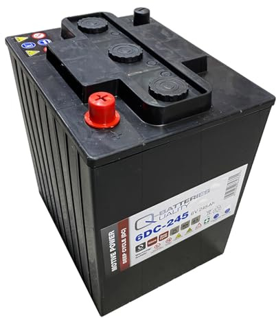 Q-Batteries 6DC-245 6V 245Ah Deep Cycle Traktionsbatterie