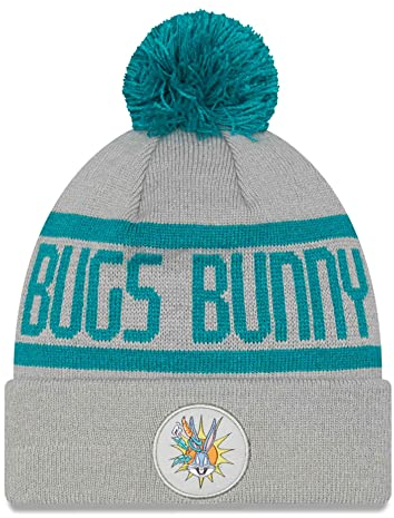 New Era - Bugs Bunny Character Kids Jake Cuff Bobble Beanie Farbe Grau, Größe Youth (8-14 Jahre)