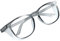 Blue Light Blocking Safety Glasses, Anti-Fog Safety Goggles with Side Shields, Clear Anti-Dust Glasses for Men & Women, Grey