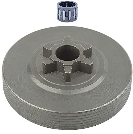 Gubeter 3/8-6T Kit de campana de piñón de tambor de embrague, para motosierra Zomax Zm4100, 016996