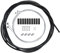 2 Pieces Bicycle Brake Cable, 2-in-1 Galvanised Universal Brake Cable and Cable Shifters with Cable Cover Brake Bike and Terminals, for Mountain Bike, Road Bike