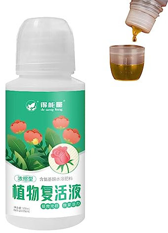 Tioheam Ormoni radicanti per talee - Kit idrosemina,Liquid Root Enhancer 100ml, Fertilizzante per Bonsai per aeroponica, Coltura, talee, Crescita di Piante da Interno ed Esterno