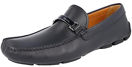 Prada Herren Blau Leder Business Schuhe 2DD114 070 F0CZ1 43 EU/UK 9