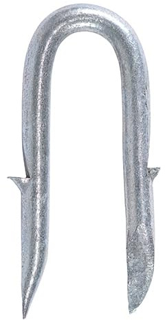 Timco - Widerhaken-Heftklammern – verzinkt (Größe 40 x 4,00–2,5 kg)