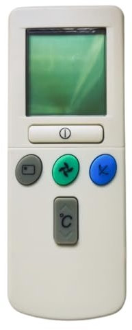 LATOOR 1 pc Climatiseur Télécommande pour Hitachi AC RAS-35FH6, RAF-50NH4, RAS-35YHA6, RAK-35NH4, RAK-50NH4, RAS-72CHA3, RAD-35NH5, RAK-18NH5