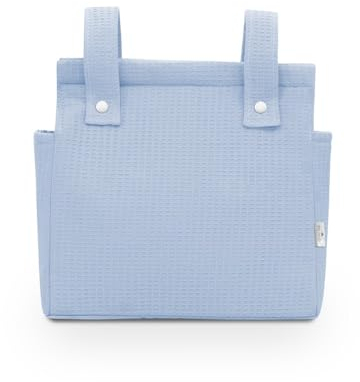 Danielstore Bolso Panera Carro bebé modelo BOLSO CARRO TALEGA ALGODON | 34x34x10cm, algodón, 4L | 2 compartimentos, cierre cremallera, | Organizador para paseo
