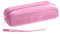 Enri, Trousse Scolaire en Silicone Unisexe, Design rectangulaire avec poignée, 19 x 5 x 7 cm, Couleur Rose