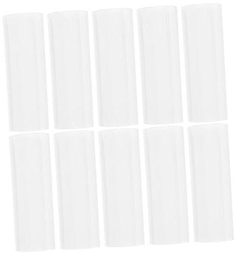 jojofuny 1set Battery Casing Adapter Converter for 18650 Battery 18650 Battery Holder Converter Battery Protective Spacer Battery Protective Sleeve 18650 Battery Case Plastic 10pcs