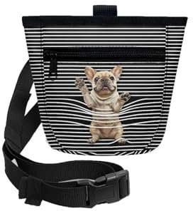 Jagd-Hüfttasche, Outdoor-Hundetrainings-Umhängetasche, Hundesnack-Tasche, multifunktionaler Rucksack, Laufrucksack, Taille mit (B, Einheitsgröße)