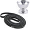 GOLD DEER Correa de tambor de secadora 341241 y polea de motor de secadora 8066184 compatible con Whirl-pool Kenmore Maytag RoperCrosley Drye...