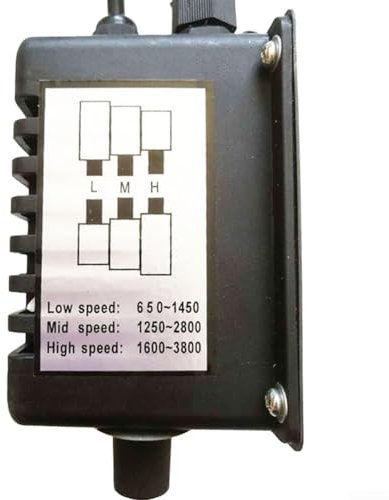 Drehmaschine für Holzbearbeitung mit präziser Geschwindigkeitsregulierung, geeignet für Hobbyisten und Profis, die 550 W oder 750 W Drehmaschinen (110 V) verwenden
