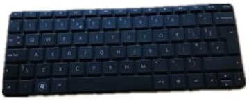 Tastiera del laptop Per For HP Compaq Mini CQ10-600 Nero UK English Layout