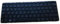 Tastiera del laptop Per For HP Compaq Mini CQ10-600 Nero UK English Layout