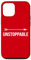 Imparable con flecha se precipita hacia el objetivo Carcasa para iPhone 12/12 Pro