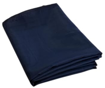 Futterstoff Meterware universal Futter-Taft Stoff Dekostoff Kleiderstoff Hochzeitsstoff Kostümstoff Stoffe zum Nähen (2, Dunkelblau)