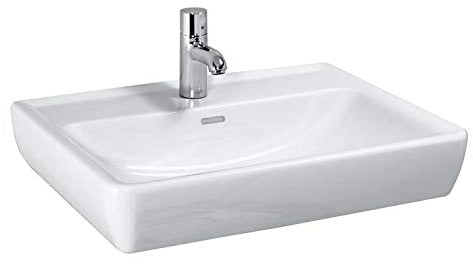Pro A Waschtisch 55 cm,pergamon, für 3-Loch-Armatur