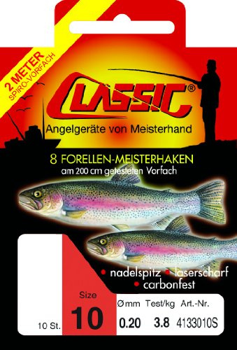 Paladin Classic Spirolino Forellen Meisterhaken (200cm)