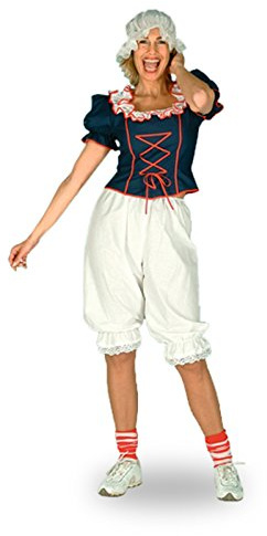Elbenwald Pluderhose, knielang, Kostümzubehör ideal für Trachten und historische Kostüme, weiss - 44/46