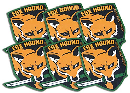 Metal Gear Foxhound Special Forces Gruppe Aufkleber 90 x 63 mm 2 Off