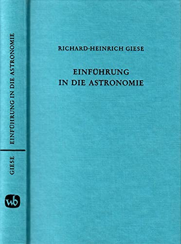 Einführung in die Astronomie. Mit 32 Bildtafeln