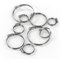 AUPROTEC 4x Schlauchschellen Edelstahl 25-40 mm mit Schneckengewinde DIN 3017 W2 Auswahl von 8mm - 180mm ChromNickel-Stahl 1.4301 V2A Industriequalität Bandbreite 9mm Kreuzschlitz SW7