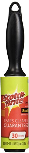 Scotch Brite Mini Lint Roller 30 Sheets 1 ea (5 Pack)