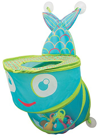 Ludi - Grand Filet de Rangement pour Les Jouets de Bain. Fixations ventouses Solides. Panier de Basket pour la Douche - réf. 40002