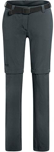 maier sports NATA 2, Women's Hiking Trousers, Water-Repellent, Zip-Off | For trekking and hiking, Dryprotec for quick drying, Practical zip-off functionality, Perfect for year-round wear