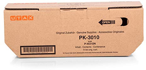 Original Utax 1T02T90UT0 / PK-3010, Premium Drucker-Kartusche, Schwarz, 12500 Seiten