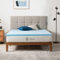 Zinus Cubrecolchón 135x190 cm - Altura 5 cm - Gel Refrescante Colchón en Memory foam