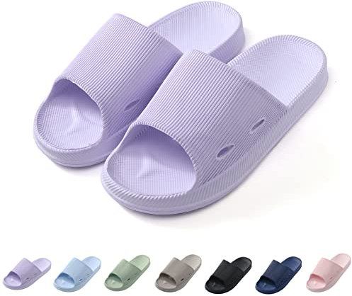 Blingko Cozislides Original, Cosify Wolken Slipper Super Soft EVA Home Slippers Kissen auf Wolken Hausschuhe Schnell Trocknend Badesandalen Sommer Elegant Slides Hausschuhe