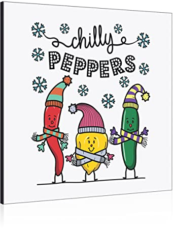 Chilly Peppers Wand-Bilderrahmen