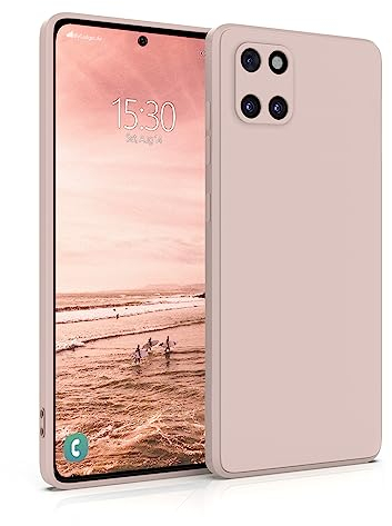 MyGadget Hülle für Samsung Galaxy Note 10 Lite - robuste Silikon Schutzhülle TPU Case Slim Silikonhülle - Back Cover Kratzfest Handyhülle - Rosa