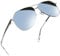 Joopin High Protection Sunglasses Polarised, UV Protection Metal Frame Mirror Aviation Sunglasses Mens Women Sun Shades for Driving (Silver Mirrored Lens)