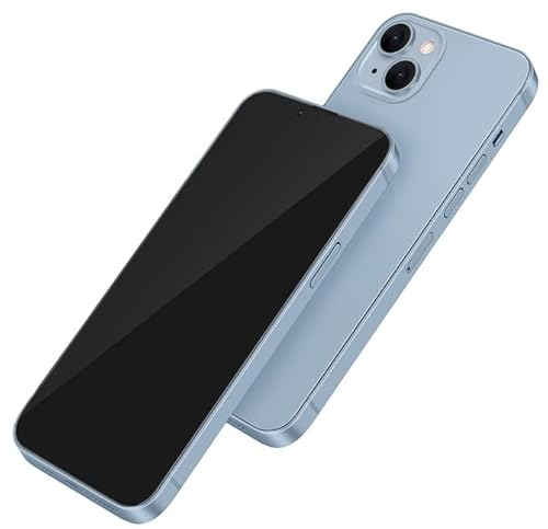 Without Logo Non-working Phone Dummy Display Model Pretend Phone toy for Phone 14 6.1 inches (14 Blue Blackscreen)