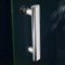 Lioaeust Stainless Steel Chrome Shower Door Handles Or Knobs for Shower Enclosures 220mm
