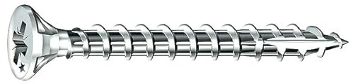 Tubconcept Rocket Senkkopf Pozi VYNEX Stahl verzinkt 3 x 25 Stück 500-351400025103