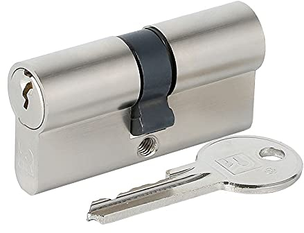 TüRzylinder SchließZylinder,Profilzylinder Standard-Universal-Kupfer-Verriegelungskern-Sicherheitstor Indoor-Lock-Kern C6-Serie 60mm (30-30mm) -120mm (60-60 mm) Zylinderkern Knaufzylinder LäNge (Colo