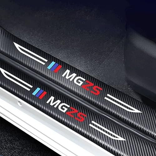 4Pcs car door sill protector for MG ZS, Anti Scratch Car Door Edge Guards Door Entry Guard Stickers Threshold Pedal Anti Scratch
