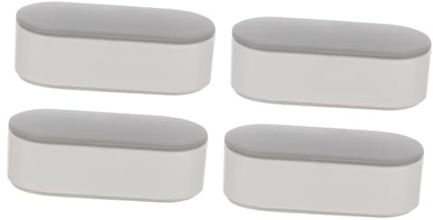 UKCOCO 4stücke Toilettensitz Stoßstangen Pad Wc Sitz Dämpfung Kissen Befestigung Für Toilettensitzdeckel Geräusche Und Vibrationen