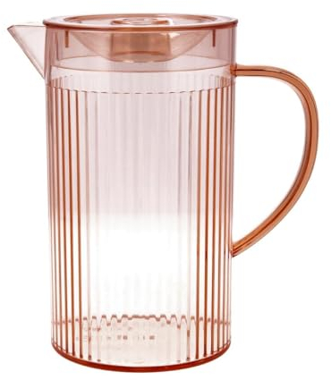 Quid Sunset Coral Jarra Poliestireno 1,5l Ps – Poliestireno Apto Frigorífico No Apto Microondas Transportable