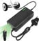 AXFEE Electric Scooter Charger, 42V 2A DC Hoverboard Battery Charger with LED Indicator and Heat Sink, Sutibale for 5.5 mm x 2.1 mm Charging Port