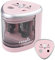 Gvolatee Spitzer Rosa, Anspitzer Dicke und Dünne Stifte Spitzmaschine, Elektrischer Behälter Pencil Sharpeners Sharpener Bleistiftanspitzer, Elektrisch Bleistiftspitzer Mit Dose Bleistift
