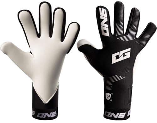 ONE OG1 Midnight MD Goalkeeper Gloves | Dubravka SMU | Special Blackout Durbavka | Negative Cut | 4mm Pro Grade Contact Latex |