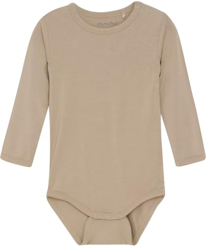 MINYMO unisex baby body with long sleeves, 50