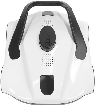 Tnfeeon Vacío Robótico Vacío Robótico Skimmer Ipx8 Vacío de Piscina Automática (Enchufe de la UE)
