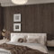 TOTIO 24x197inch Vintage Wooden Wallpaper Brown Grain Stickers Wood Vinyl Wrap Self Adhesive Wallpaper Bedroom Rustic Brown Distressed Wood Wall Paper for Kitchen Furniture Countertop Drawer Shelf