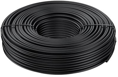 Pawfly 30 M Drip Irrigation Tubing 4-6 MM, Blank Distribution Tubing for Drip Irrigation System, Black PE Micro Drip Line, Drip Irrigation Hose Roll for Garden Watering, Drip Irrigation Part